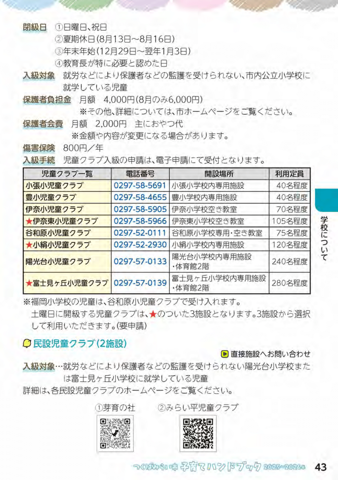 つくばみらい市子育てハンドブック ページ44