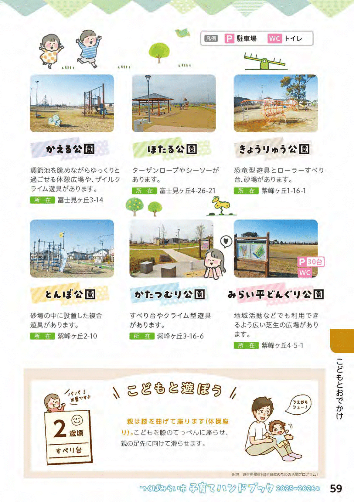 つくばみらい市子育てハンドブック ページ60